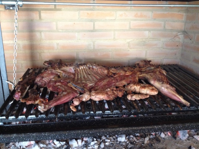 6 grillade sur grille bbq 105x60 Barbecues argentins PRO 105 Barbecues argentins